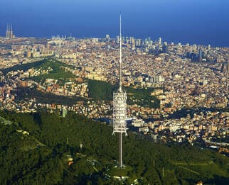 Torre Collserola España - SCATI Sistemas Inteligentes de Seguridad para Infraestructuras Críticas