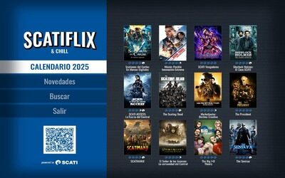 Calendario SCATI 2025: SCATIFLIX & CHILL