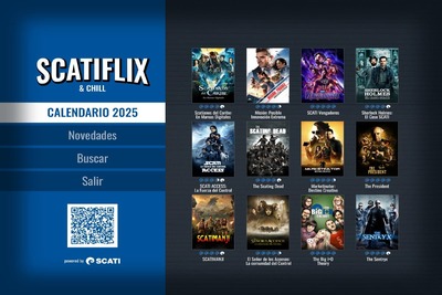 Calendario SCATI 2025: SCATIFLIX & CHILL