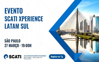 Evento SCATI Xperience LATAM Sul 2025, inovação e tecnologia em segurança e proteção